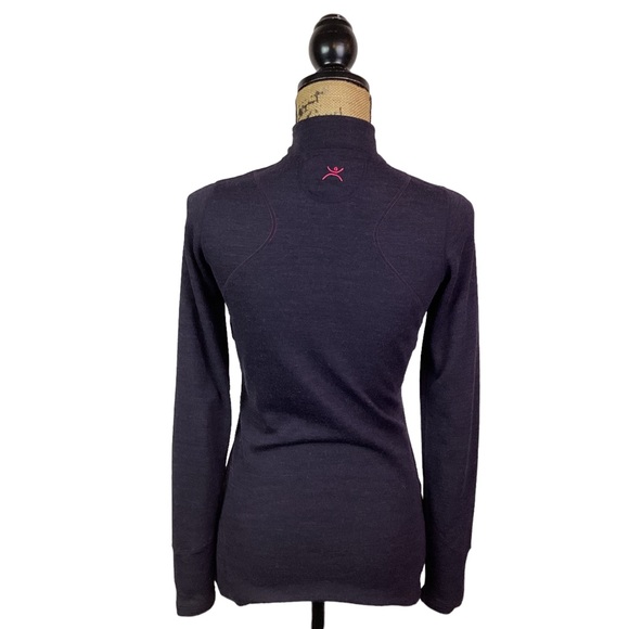 Terramar Wool Blend 1/4 Zip Athletic Top - Picture 6 of 8